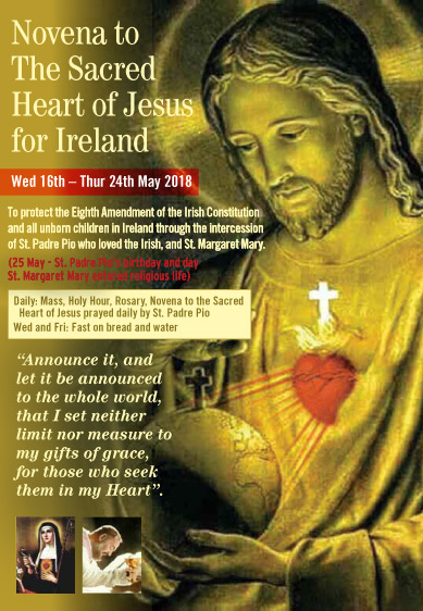 Novena to The Sacred Heart of Jesus for Ireland