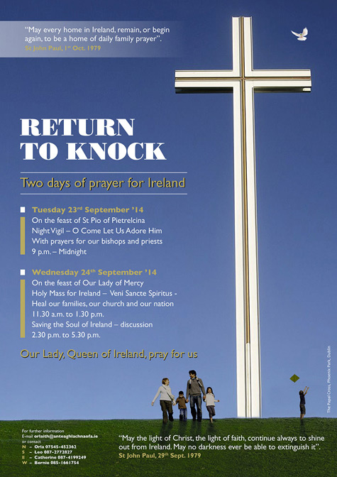 Return to Knock - days of prayer for Ireland